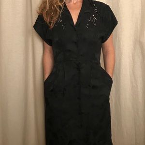 Vintage silk dress